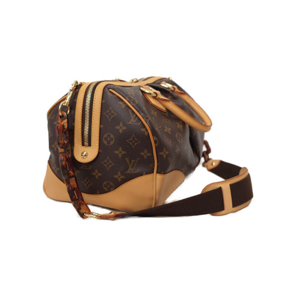 Louis Vuitton Stephen Monogram Brown Leather Bag